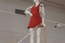 Oeuvre de Pauline Pô. Dans l'exposition collective, « Chez soi, demain maintenant ». L'Artothèque de Vitré, Vitré. 2019. Photo David Michael Clarke. © ADAGP, Paris 2019 / David Michael Clarke & les artistes.