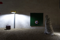 Anabelle Hulaut & David Michael Clarke. Outside-In. Exposition à la Chapelle du Genêteil. Château-Gontier. 2015.