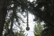 Exhibition: Commissariat pour un arbre. Curator: Mathieu Mercier. Quinzaine Radieuse #06. Piacé-le-Radieux. 2014