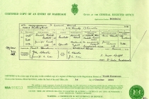 #00013. David Michael Clarke & Jennifer Carol Lee. 29 September 1973. Skellingthorpe, Lincolnshire.