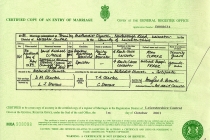 #00038. David Michael Clarke & Lorraine Johanna Stevens. 19 May 1989. Leicester Central, Leicestershire.