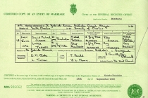 #00049. David Michael Clarke & Louise Turner. 1 June 1996. Alsager, Cheshire.