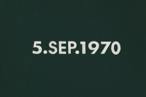 DMC Marriages, 1969-1999, England & Wales [after On Kawara]. 53 date paintings & 53 marriage certificates (duplicata). Acrylic on canvas. 31cm x 22,5cm. 2001