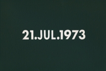 DMC Marriages, 1969-1999, England & Wales [after On Kawara]. 53 date paintings & 53 marriage certificates (duplicata). Acrylic on canvas. 31cm x 22,5cm. 2001