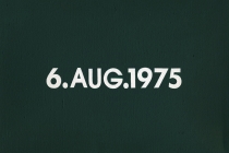 DMC Marriages, 1969-1999, England & Wales [after On Kawara]. 53 date paintings & 53 marriage certificates (duplicata). Acrylic on canvas. 31cm x 22,5cm. 2001