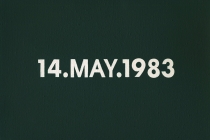 DMC Marriages, 1969-1999, England & Wales [after On Kawara]. 53 date paintings & 53 marriage certificates (duplicata). Acrylic on canvas. 31cm x 22,5cm. 2001