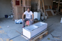 Le chantier. Subterranean Duplex Solution. David Michael Clarke. Residence AFIAC / APAJH 81 La Planésié, Castres. De septembre 2015 au janvier 2016.