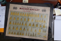 Affiche Cataloque d’un fabricant de Balais de Grisolles, circa 1890.