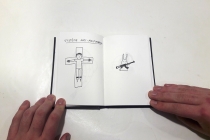 Le carnet de Lucas Pastor. Lors du workshop, Hotel Dynamite. La Chapelle Saint Jacques. Saint Gaudens. 2018. © David Michael Clarke ADAGP.