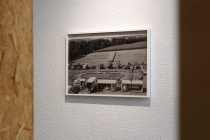 Vue de l'exposition 'Madame Orain et le Coco Paimpolais'. Salle du Temple. Artothèque de Vitré, 2019. © ADAGP Paris 2019 / David Michael Clarke.