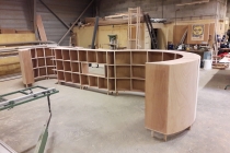 Travail en cours. Atelier de la Ville de Mayenne. 2017. © David Michael Clarke ADAGP.