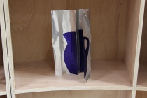 Installation dans l'atelier de l'école d'arts plastique, Le Kiosque, Mayenne. © David Michael Clarke ADAGP.