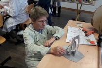 Atelier de l'école d'arts plastique, Le Kiosque, Mayenne. © David Michael Clarke ADAGP.