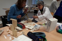 Atelier de l'école d'arts plastique, Le Kiosque, Mayenne. © David Michael Clarke ADAGP.