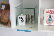 Daniel Nadaud. Exhibition: Vide Poches. Médiathèque de Château-Gontier. 2015. Photo: David Michael Clarke.