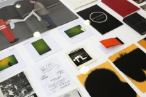 Vitrine: Art et Corps (detail). Exhibition: Vide Poches. Médiathèque de Château-Gontier. 2015. Photo: David Michael Clarke.