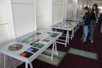 Vitrine: Philippe Lepeut é Ecart Production. Exhibition: Vide Poches. Médiathèque de Château-Gontier. 2015. Photo: David Michael Clarke.