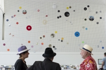Circulating Library by Optical Sound. Pierre Beloüin avec Claire Moreux & Olivier Hux. 2008. Exhibition: Vide Poches. Médiathèque de Château-Gontier. 2015. Photo: David Michael Clarke.
