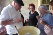 Federica Peyrolo & Laurent Moriceau. Video Mojitos. Performance Collaboration. Château Gontier, 2015