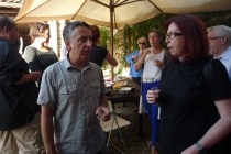 Federica Peyrolo & Laurent Moriceau. Video Mojitos. Performance Collaboration. Château Gontier, 2015