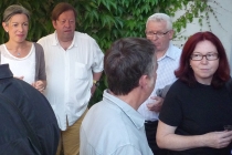Federica Peyrolo & Laurent Moriceau. Video Mojitos. Performance Collaboration. Château Gontier, 2015