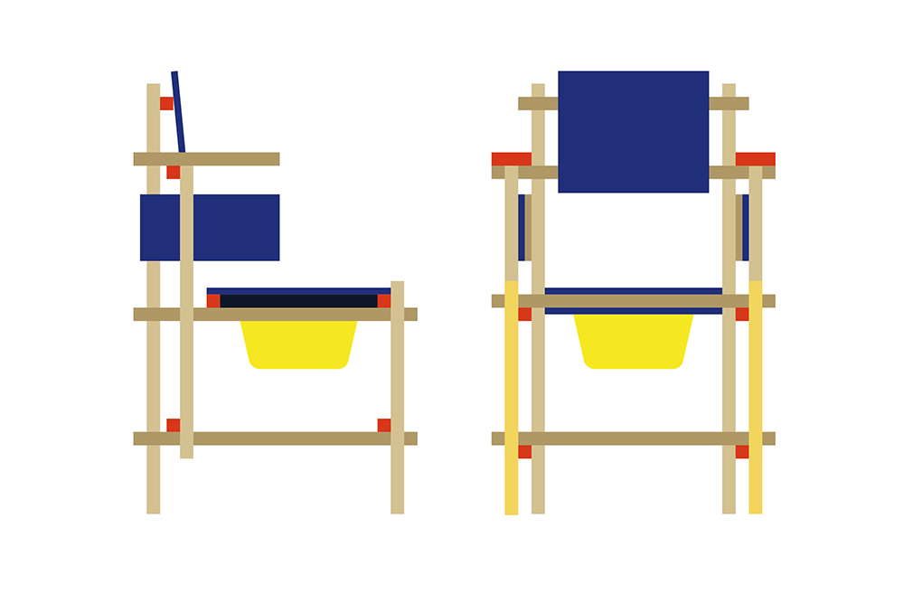 Plans for the Rietveld Montauban chair.